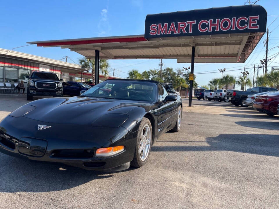 2003 Chevrolet Corvette for sale at SMART CHOICE AUTO in Pasadena, TX