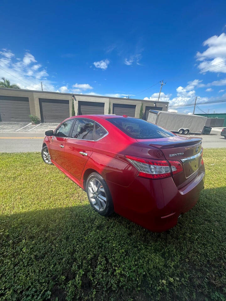 2014 Nissan Sentra for sale at ALPHA AUTOMOTIVE SALES in Oakland Park, FL