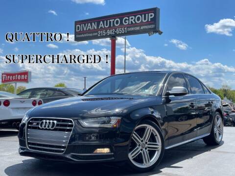 2013 Audi S4 for sale at Divan Auto Group in Feasterville Trevose PA