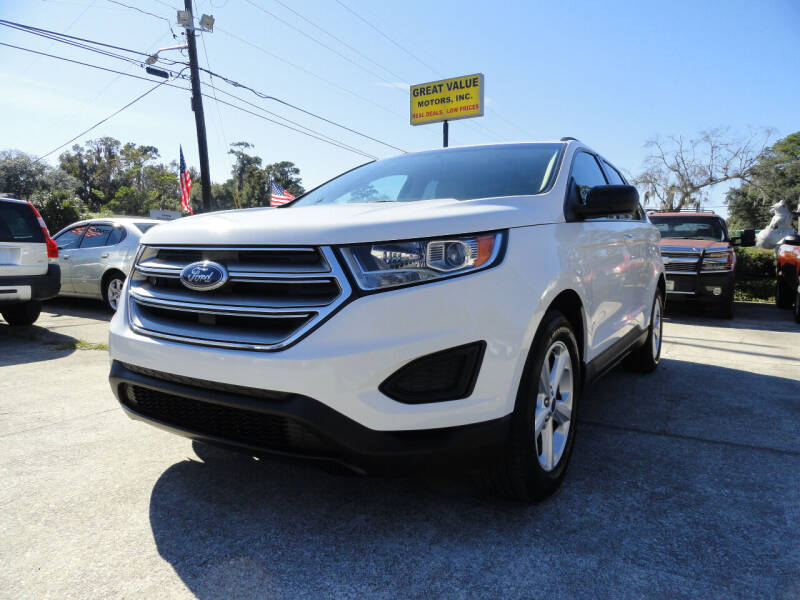 2017 Ford Edge for sale at GREAT VALUE MOTORS in Jacksonville FL