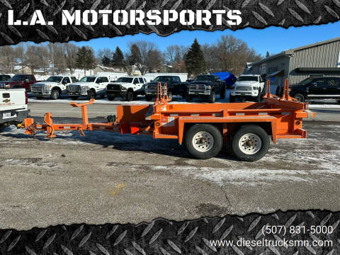 2002 Rice Trailers POLE TRAILER for sale at L.A. MOTORSPORTS in Windom MN