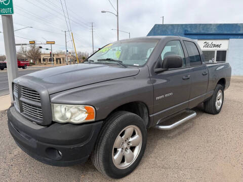 2002 Dodge Ram 1500 for sale at AUGE'S SALES AND SERVICE in Belen NM