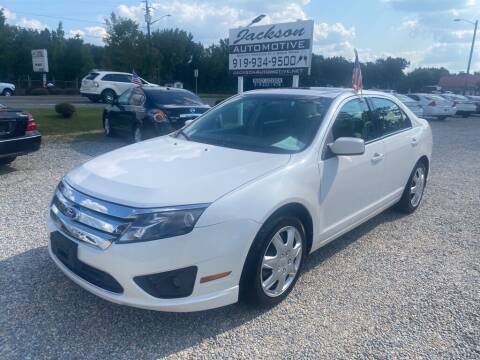 2011 Ford Fusion for sale at Jackson Automotive in Smithfield NC
