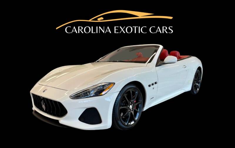 2018 Maserati GranTurismo for sale at Carolina Exotic Cars & Consignment Center in Raleigh NC