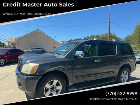 2004 Nissan Armada for sale at Credit Master Auto Sales in Gainesville GA