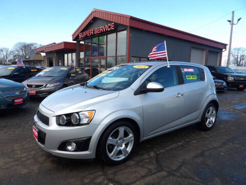 2015 Chevrolet Sonic for sale at Super Service Used Cars in Milwaukee WI