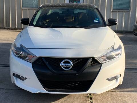 2017 Nissan Maxima for sale at Texas Motor Sport in Houston TX