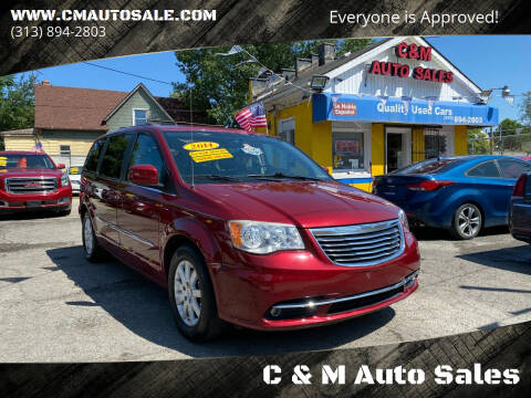 2014 Chrysler Town and Country for sale at C & M Auto Sales in Detroit MI