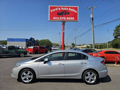 2013 Honda Civic for sale at Ford's Auto Sales in Kingsport TN