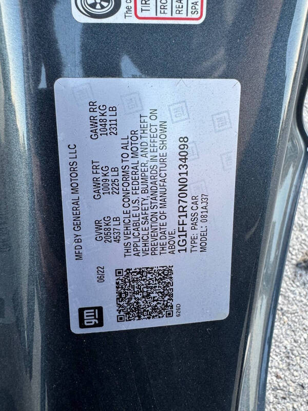 2022 Chevrolet Camaro SS