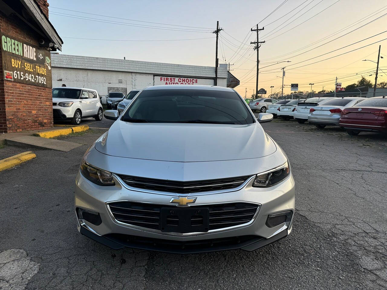 2018 Chevrolet Malibu for sale at Green Ride LLC in NASHVILLE, TN