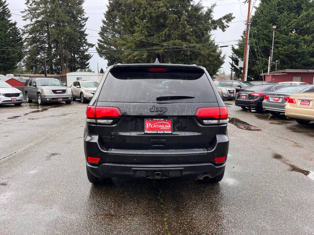 2019 Jeep Grand Cherokee for sale at PLATINUM AUTO SALES INC in Lacey, WA