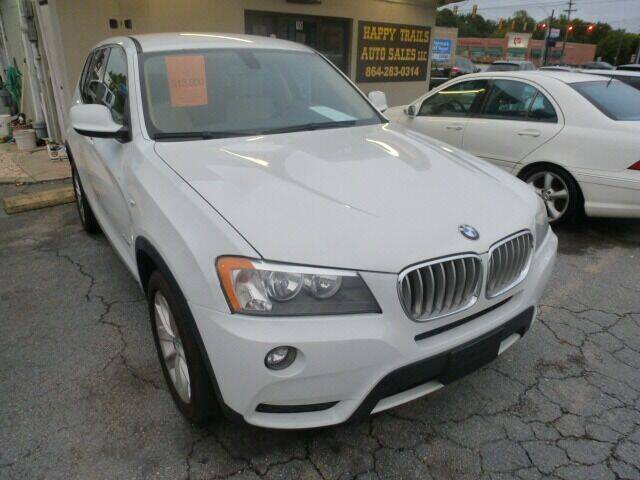 2013 BMW X3 for sale at HAPPY TRAILS AUTO SALES LLC in Taylors SC