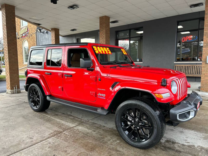 2021 Jeep Wrangler Unlimited for sale at Arandas Auto Sales in Milwaukee WI