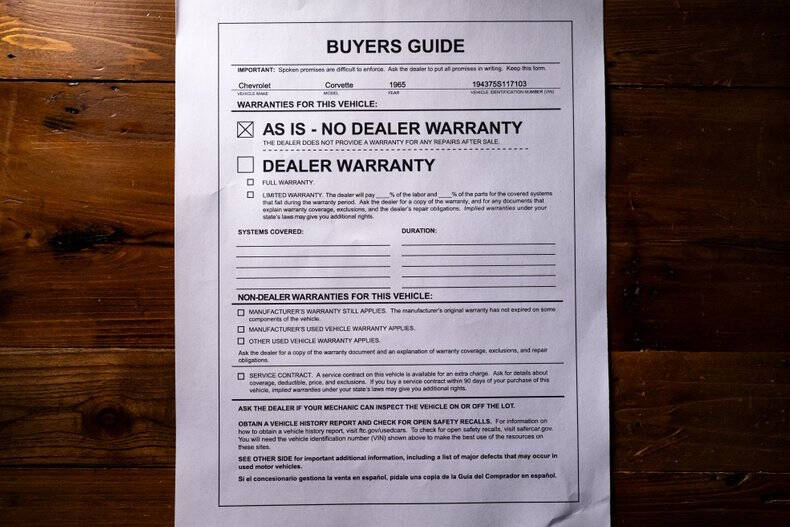 1965 Chevrolet Corvette