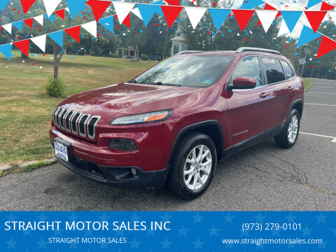 2015 Jeep Cherokee for sale at STRAIGHT MOTOR SALES INC in Paterson NJ