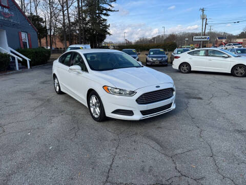 2016 Ford Fusion for sale at Massi Motors in Durham NC