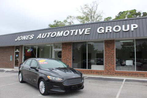 2014 Ford Fusion Hybrid for sale at Jones Automotive Group in Jacksonville NC
