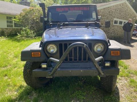 2000 Jeep Wrangler for sale at Jeffrey's Auto World Llc in Rockledge PA