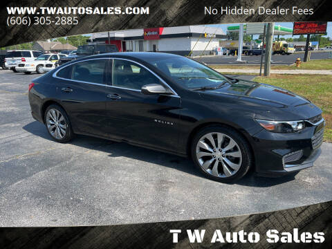 2017 Chevrolet Malibu for sale at T W Auto Sales in Science Hill KY