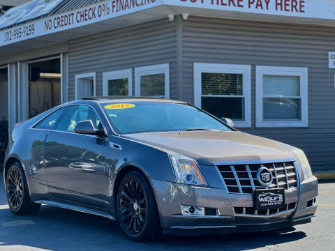 2012 Cadillac CTS for sale at WOLF'S ELITE AUTOS in Wilmington DE