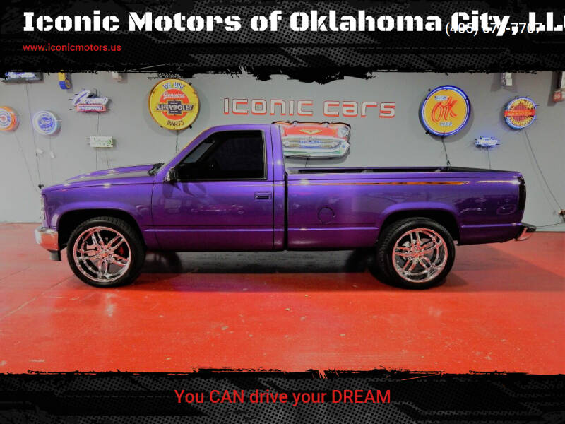 1989 GMC Sierra 1500 for sale at Iconic Motors of Oklahoma City, LLC in Oklahoma City OK