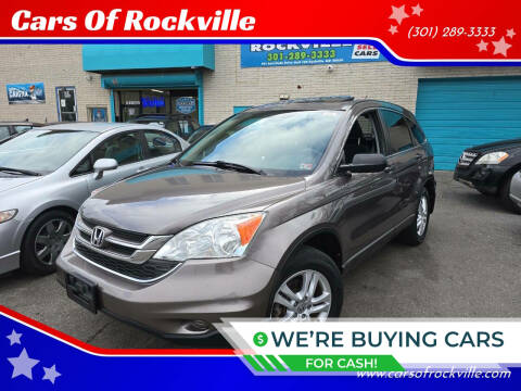 2011 Honda CR-V for sale at Cars Of Rockville in Rockville MD