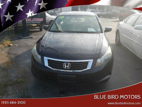 2010 Honda Accord for sale at Blue Bird Motors in Crossville TN