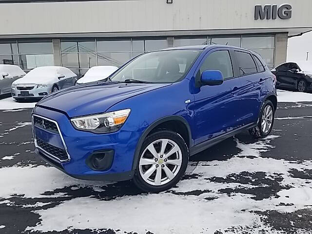 Used 2015 Mitsubishi Outlander Sport ES with VIN 4A4AP3AU8FE014199 for sale in Bellefontaine, OH