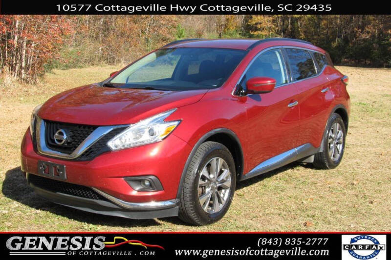 2016 Nissan Murano for sale at Genesis Of Cottageville in Cottageville SC