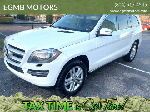 2014 Mercedes-Benz GL-Class for sale at EGMB MOTORS in Midlothian VA