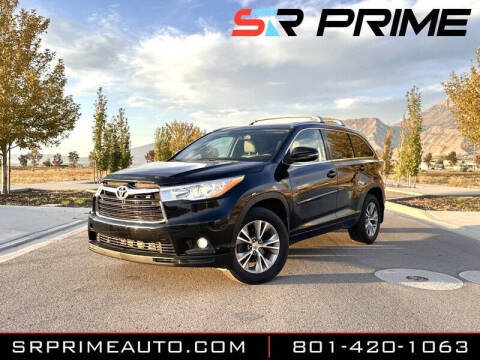 2015 Toyota Highlander for sale at SR Prime Auto LLC in Orem UT