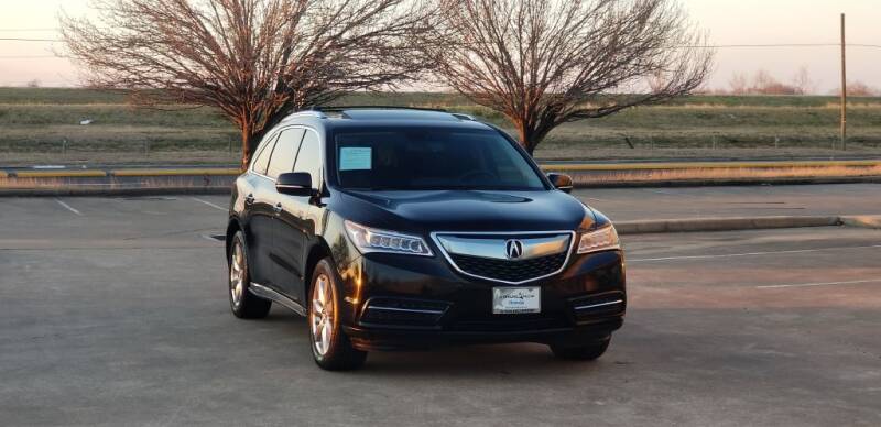 2014 Acura MDX for sale at America's Auto Financial in Houston TX