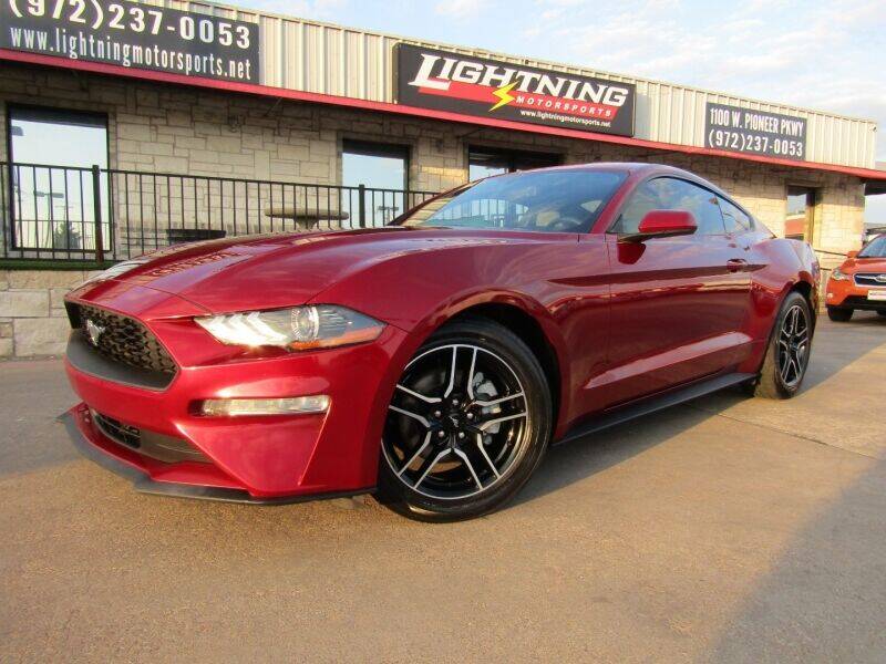 2018 Ford Mustang for sale at Lightning Motorsports in Grand Prairie TX
