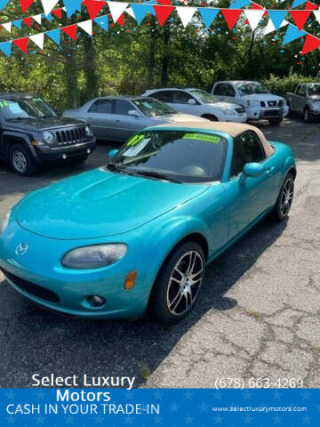 2007 Mazda MX-5 Miata for sale at Select Luxury Motors in Cumming GA