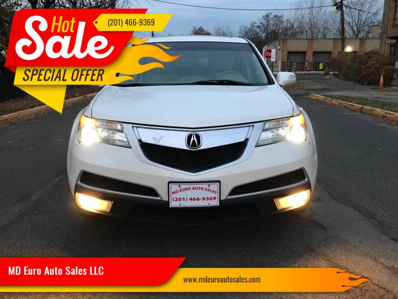 2010 Acura MDX for sale at MD Euro Auto Sales LLC in Hasbrouck Heights NJ
