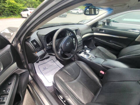 2011 Infiniti G25 Sedan Journey