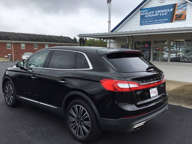 2017 Lincoln MKX for sale at Smiley Vehicle Group in Lebanon, OH