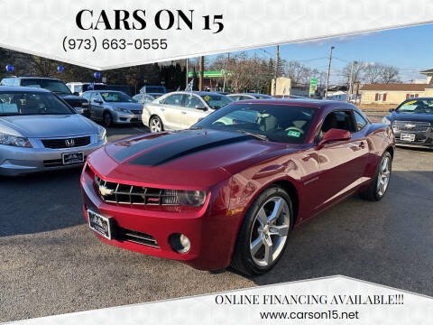 2010 Chevrolet Camaro for sale at Cars On 15 in Lake Hopatcong NJ