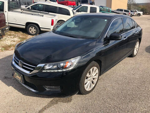 2014 Honda Accord for sale at Central Automotive in Kerrville TX
