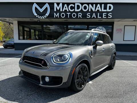 2018 MINI Countryman for sale at MacDonald Motor Sales in High Point NC