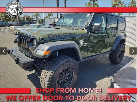 2021 Jeep Wrangler Unlimited for sale at Auto 206, Inc. in Kent WA