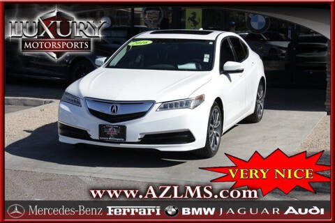 2016 Acura TLX for sale at Luxury Motorsports in Phoenix AZ