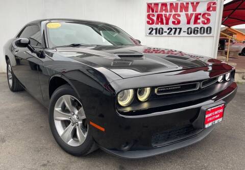 2016 Dodge Challenger for sale at Manny G Motors in San Antonio TX