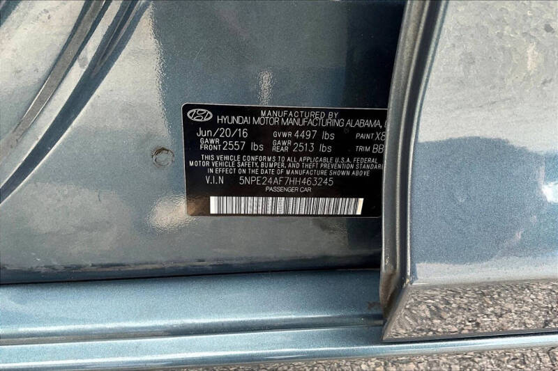 2017 Hyundai Sonata SE