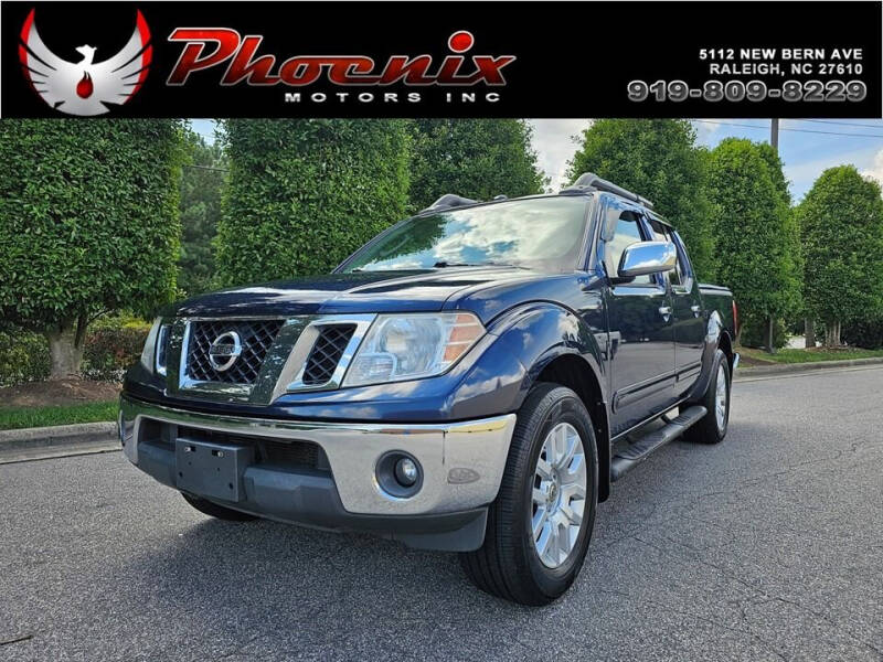 2010 Nissan Frontier for sale at Phoenix Motors Inc in Raleigh NC