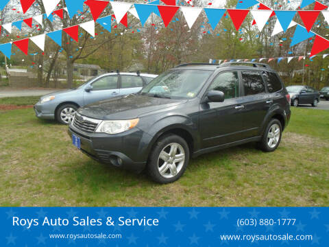 2010 Subaru Forester for sale at Roys Auto Sales & Service in Hudson NH