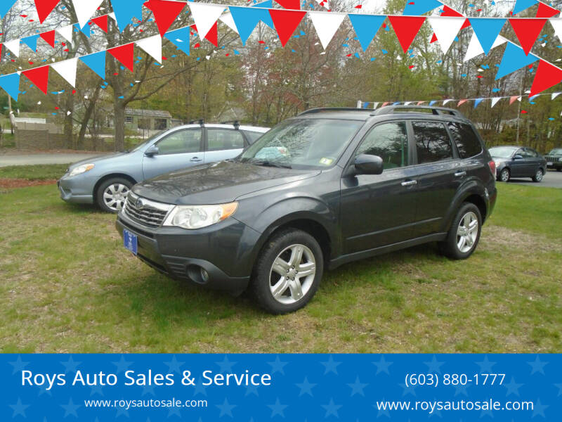 2010 Subaru Forester for sale at Roys Auto Sales & Service in Hudson NH