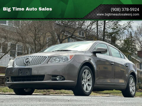 2010 Buick LaCrosse for sale at Big Time Auto Sales in Vauxhall NJ