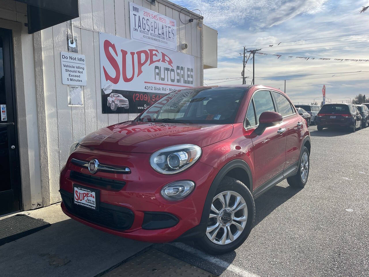 2016 FIAT 500X for sale at Super Auto Sales Modesto in Modesto, CA